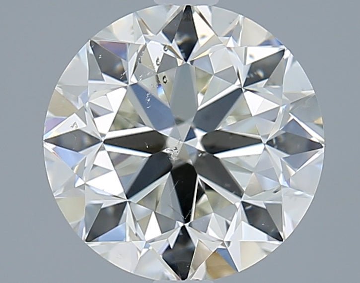 2.5 Carat Round - Natural Diamond - 2.5 - J - SI2 - VG - EX - VG - Diamonds By Rothschild