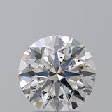 2.5 Carat Round - Natural Diamond - 2.51 - E - SI2 - EX - EX - EX - Diamonds By Rothschild