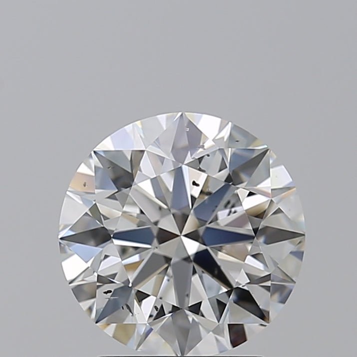 2.5 Carat Round - Natural Diamond - 2.51 - E - SI2 - EX - EX - EX - Diamonds By Rothschild