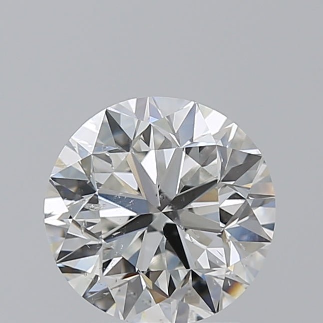 2.5 Carat Round - Natural Diamond - 2.51 - G - SI2 - VG - EX - VG - Diamonds By Rothschild