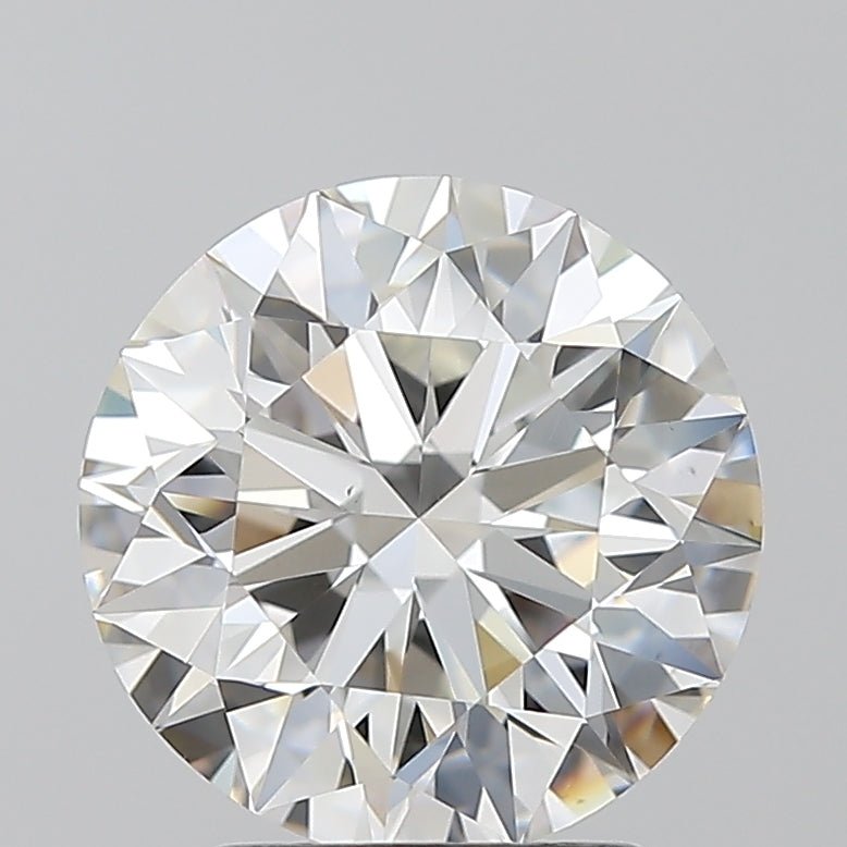 2.5 Carat Round - Natural Diamond - 2.51 - G - VS1 - EX - EX - EX - Diamonds By Rothschild
