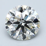 2.5 Carat Round - Natural Diamond - 2.51 - I - SI1 - EX - EX - EX - Diamonds By Rothschild