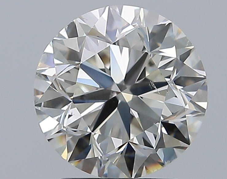2.5 Carat Round - Natural Diamond - 2.51 - I - SI2 - VG - EX - VG - Diamonds By Rothschild