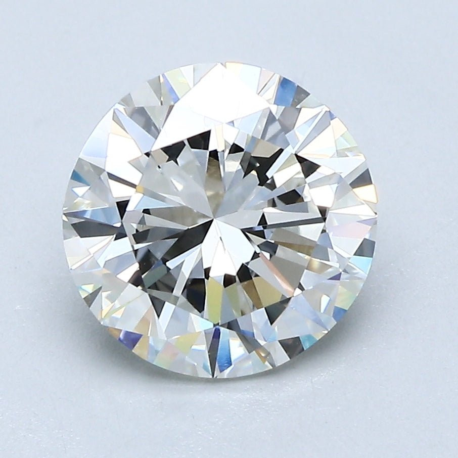 2.5 Carat Round - Natural Diamond - 2.51 - I - VS2 - VG - VG - VG - Diamonds By Rothschild