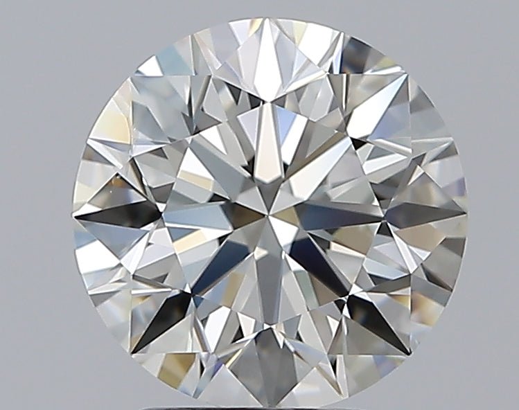 2.5 Carat Round - Natural Diamond - 2.51 - J - SI2 - EX - EX - EX - Diamonds By Rothschild