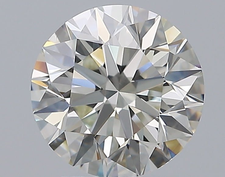 2.5 Carat Round - Natural Diamond - 2.51 - J - VS2 - EX - EX - EX - Diamonds By Rothschild