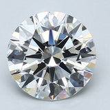 2.5 Carat Round - Natural Diamond - 2.52 - F - VS1 - EX - EX - EX - Diamonds By Rothschild