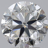 2.5 Carat Round - Natural Diamond - 2.52 - G - VS2 - VG - EX - EX - Diamonds By Rothschild