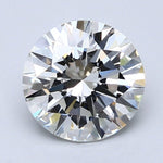 2.5 Carat Round - Natural Diamond - 2.52 - H - VVS1 - EX - EX - EX - Diamonds By Rothschild