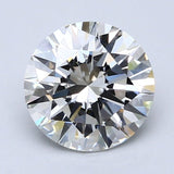 2.5 Carat Round - Natural Diamond - 2.52 - H - VVS1 - EX - EX - EX - Diamonds By Rothschild