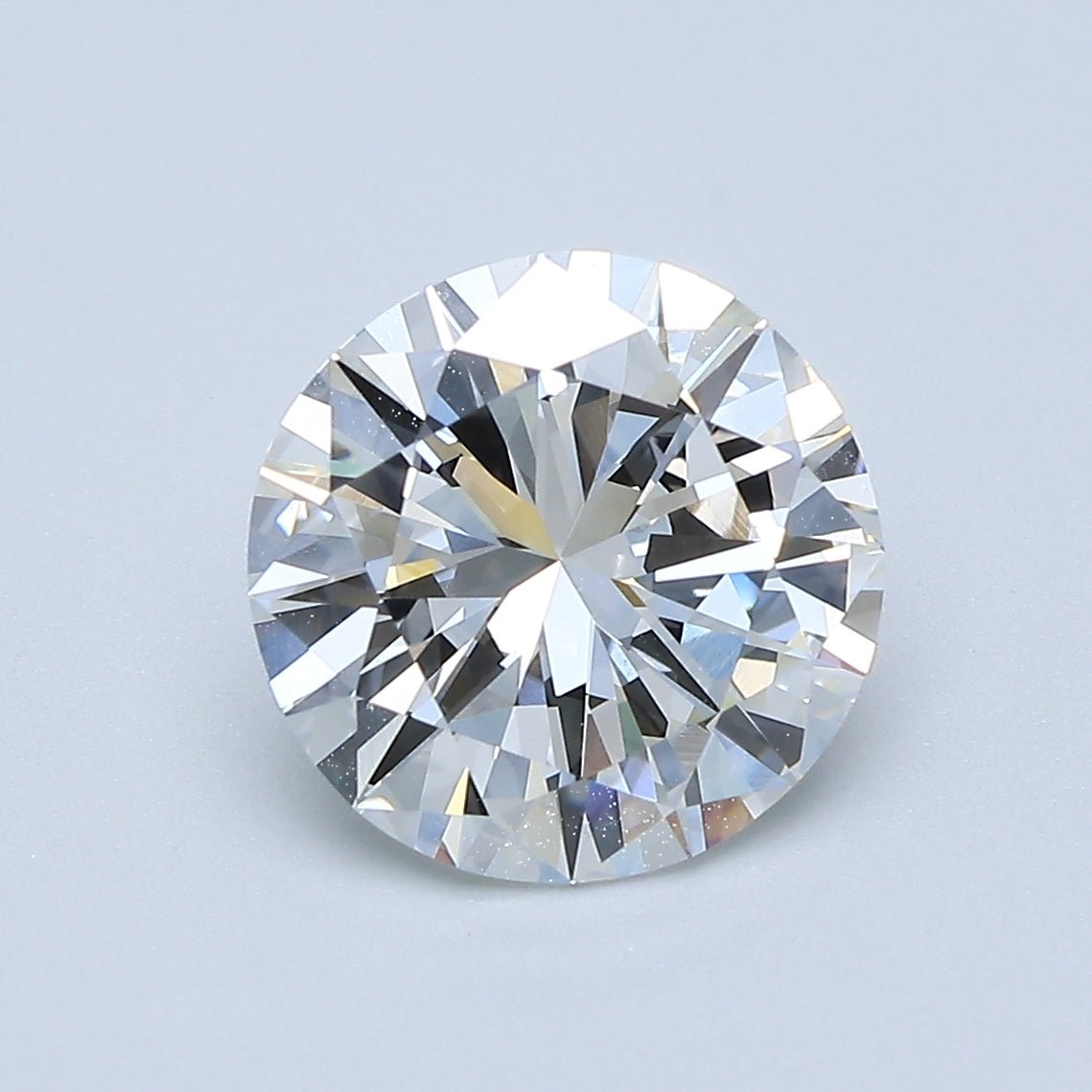 2.5 Carat Round - Natural Diamond - 2.58 - G - VVS1 - G - VG - G - Diamonds By Rothschild