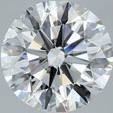 2.5 Carat Round - Natural Diamond - 2.6 - I - SI1 - EX - EX - EX - Diamonds By Rothschild