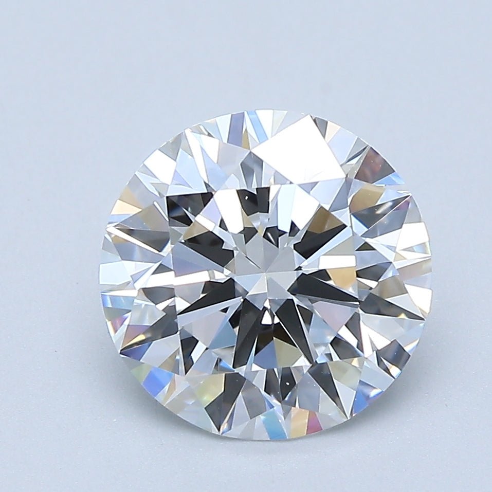 2.5 Carat Round - Natural Diamond - 2.65 - D - FL - EX - EX - EX - Diamonds By Rothschild