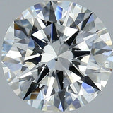2.5 Carat Round - Natural Diamond - 2.7 - F - SI1 - EX - EX - EX - Diamonds By Rothschild
