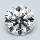 2.5 Carat Round - Natural Diamond - 2.7 - F - VS2 - EX - EX - EX - Diamonds By Rothschild