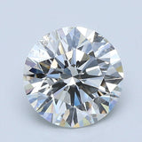 2.5 Carat Round - Natural Diamond - 2.7 - H - VS2 - EX - EX - EX - Diamonds By Rothschild