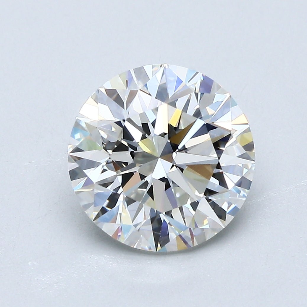 2.5 Carat Round - Natural Diamond - 2.7 - H - VVS2 - EX - EX - EX - Diamonds By Rothschild