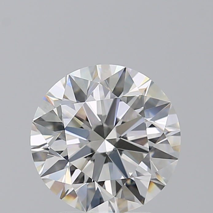 2.5 Carat Round - Natural Diamond - 2.7 - I - VS2 - EX - EX - EX - Diamonds By Rothschild
