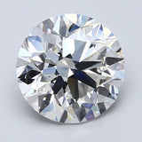 2.5 Carat Round - Natural Diamond - 2.75 - F - VS1 - EX - EX - EX - Diamonds By Rothschild