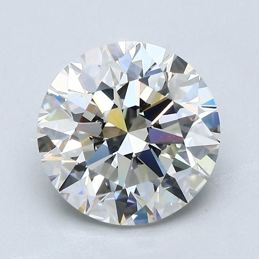 2.5 Carat Round - Natural Diamond - 2.78 - J - VVS1 - EX - EX - EX - Diamonds By Rothschild