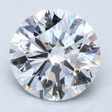2.5 Carat Round - Natural Diamond - D - VVS2 - 2.75 - EX - EX - EX - Diamonds By Rothschild