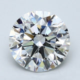 2.5 Carat Round - Natural Diamond - E - VVS2 - 2.51 - EX - EX - EX - Diamonds By Rothschild