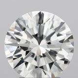 2.5 Carat Round - Natural Diamond - J - VVS2 - 2.5 - EX - EX - EX - Diamonds By Rothschild