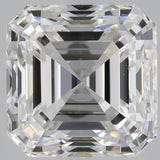 3 Carat Asscher Cut Natural Diamond - E VS2 - 3.01ct - EX Cut Grade - Diamonds By Rothschild
