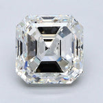 3 Carat Asscher Cut Natural Diamond - I SI1 - 3.02ct - G Cut Grade - Diamonds By Rothschild