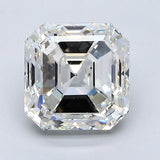 3 Carat Asscher Cut Natural Diamond - I SI1 - 3.02ct - G Cut Grade - Diamonds By Rothschild