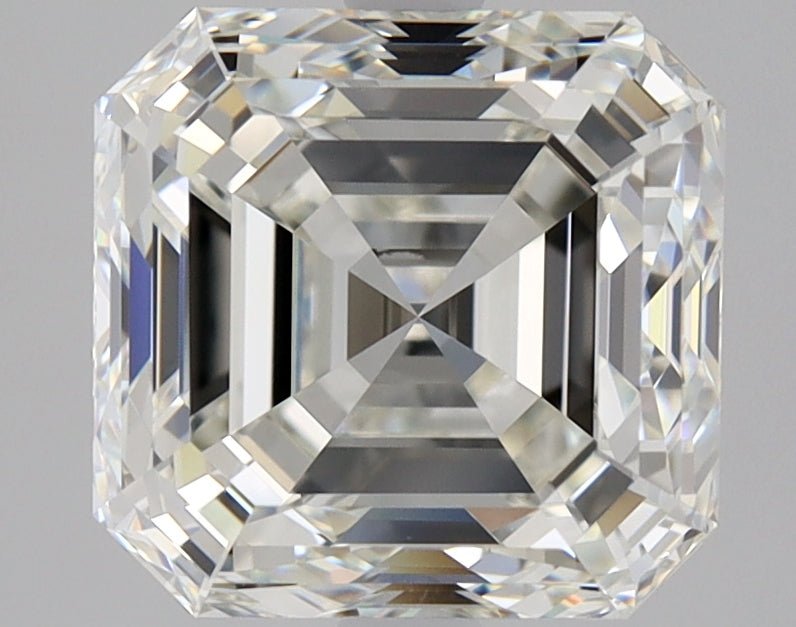 3 Carat Asscher Cut Natural Diamond - I VVS2 - 3.01ct - G Cut Grade - Diamonds By Rothschild