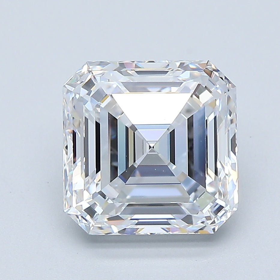 3 Carat Asscher - Natural Diamond - 3 - D - IF - EX - VG - Diamonds By Rothschild