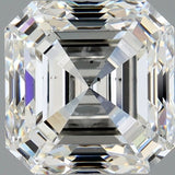 3 Carat Asscher - Natural Diamond - 3.01 - G - SI1 - VG - EX - EX - Diamonds By Rothschild