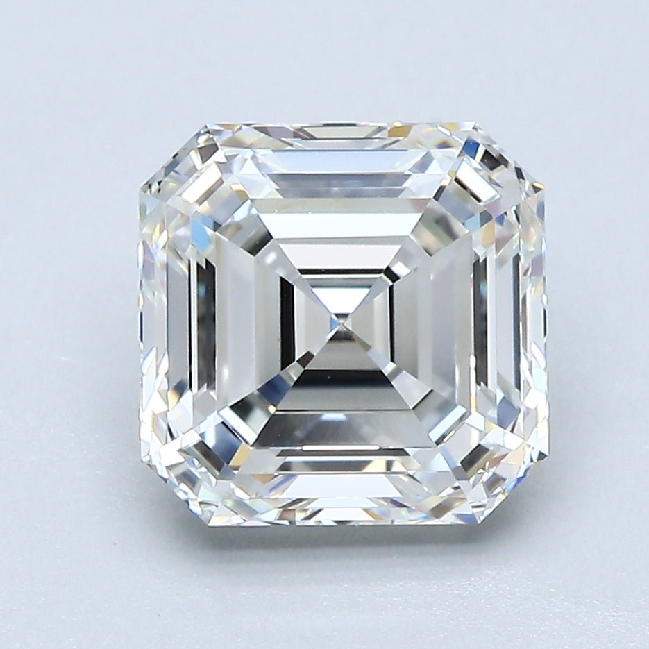 3 Carat Asscher - Natural Diamond - 3.01 - H - VVS1 - VG - EX - EX - Diamonds By Rothschild