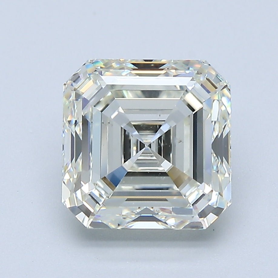 3 Carat Asscher - Natural Diamond - 3.01 - K - SI1 - EX - EX - EX - Diamonds By Rothschild