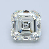 3 Carat Asscher - Natural Diamond - 3.01 - K - SI1 - EX - EX - EX - Diamonds By Rothschild