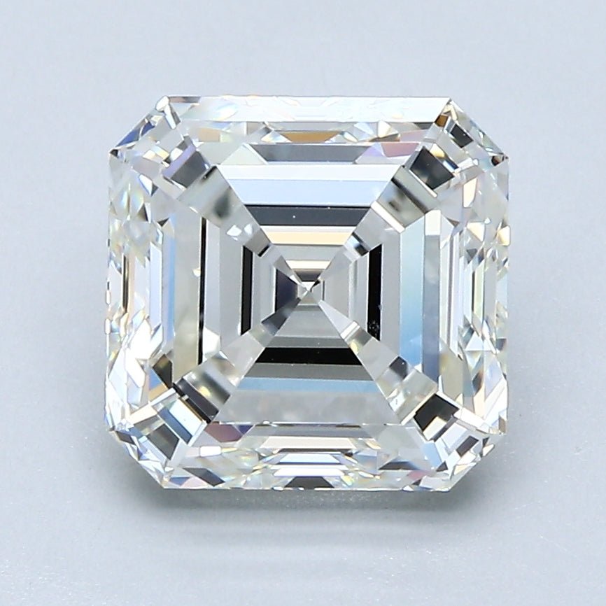 3 Carat Asscher - Natural Diamond - 3.02 - H - VS1 - VG - EX - EX - Diamonds By Rothschild