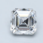 3 Carat Asscher - Natural Diamond - 3.06 - D - FL - EX - EX - EX - Diamonds By Rothschild
