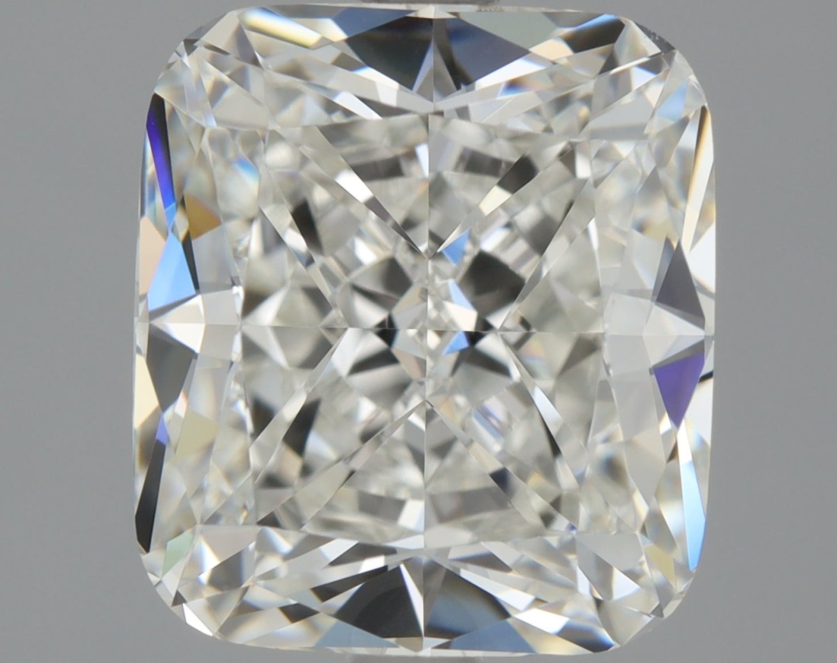 3 Carat Cushion Cut Natural Diamond - H IF - 3.01ct - EX Cut Grade - Diamonds By Rothschild