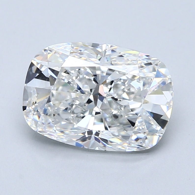 3 Carat Cushion - Natural Diamond - 3 - F - VS1 - VG - EX - VG - Diamonds By Rothschild