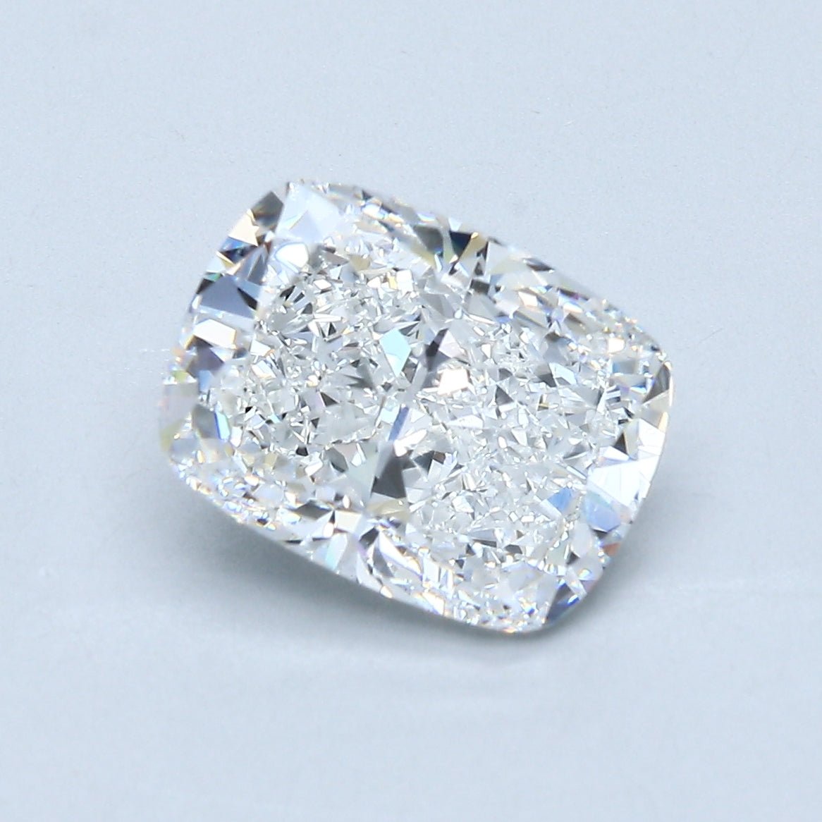 3 Carat Cushion - Natural Diamond - 3.01 - E - SI1 - EX - EX - Diamonds By Rothschild
