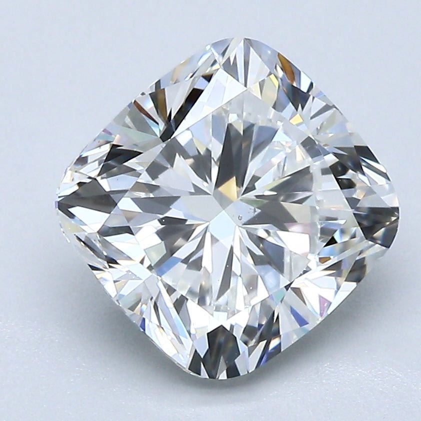 3 Carat CUSHION - Natural Diamond - 3.02 - I - VS2 - VG - EX - VG - Diamonds By Rothschild