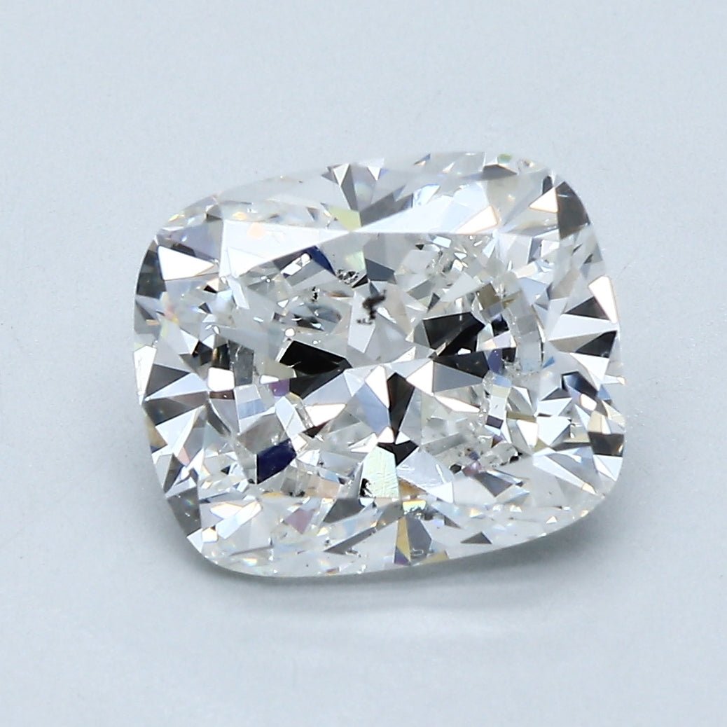 3 Carat Cushion - Natural Diamond - 3.36 - F - I1 - VG - VG - EX - Diamonds By Rothschild