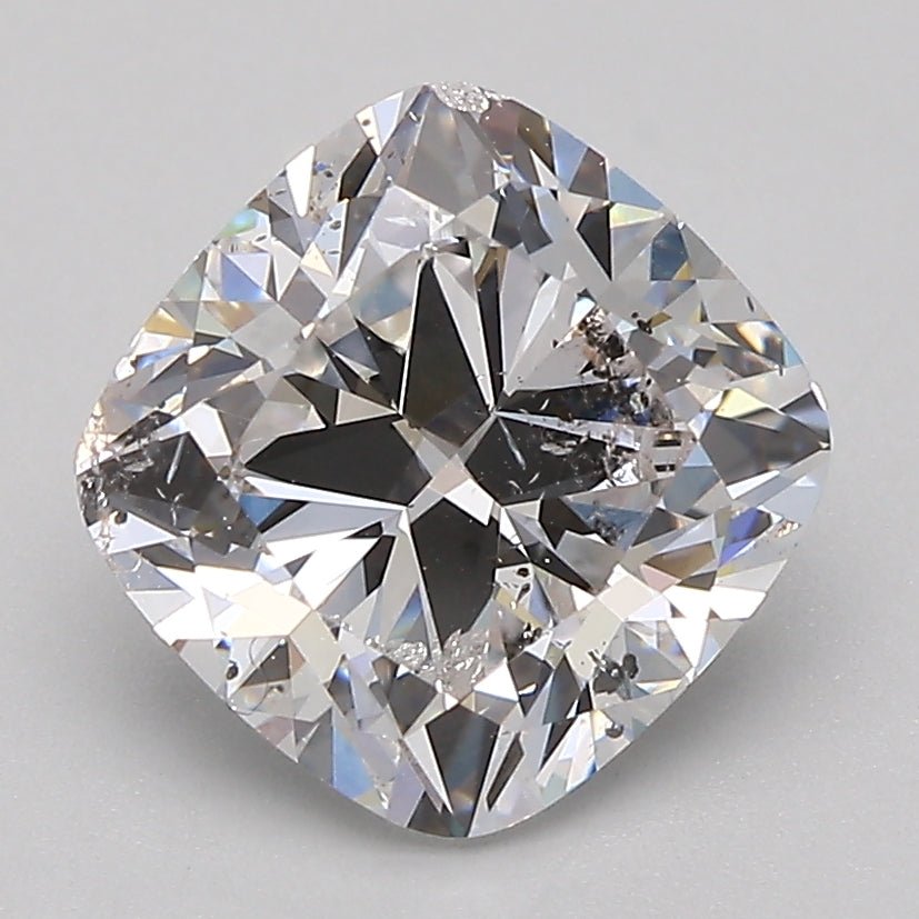 3 Carat CUSHION - Natural Diamond - E - SI2 - 3.01 - VG - EX - EX - Diamonds By Rothschild