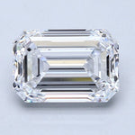 3 Carat Emerald Cut Natural Diamond - D VS1 - 3.01ct - VG Cut Grade - Diamonds By Rothschild