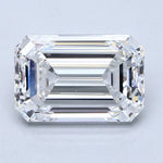 3 Carat Emerald Cut Natural Diamond - F VS2 - 3.0ct - VG Cut Grade - Diamonds By Rothschild