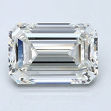 3 Carat Emerald Cut Natural Diamond - I IF - 3.13ct - EX Cut Grade - Diamonds By Rothschild