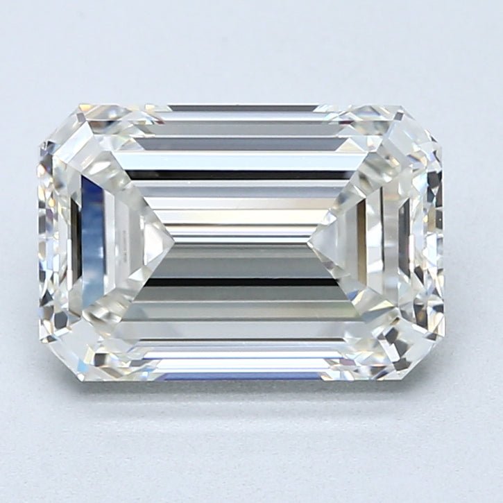 3 Carat Emerald Cut Natural Diamond - I IF - 3.13ct - EX Cut Grade - Diamonds By Rothschild