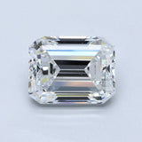 3 Carat Emerald - Natural Diamond - 2.8 - E - VS1 - VG - VG - G - Diamonds By Rothschild