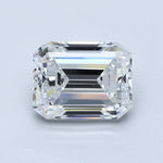 3 Carat Emerald - Natural Diamond - 2.8 - E - VS1 - VG - VG - G - Diamonds By Rothschild